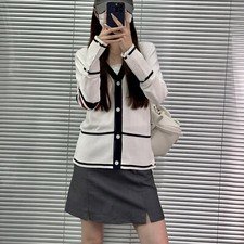 Thom Browne Summer New Casual Solid Color Temperament Hip Skirt Pants