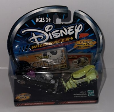 Disney Wild Racers 1/64 Diecast Cars Jack Skellington Oogie Boogie Bone Mobile
