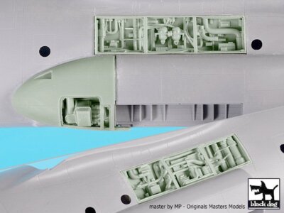 Black Dog 1/72 Hydraulics Details for Lockheed C-130H Hercules (Zvezda) A72113