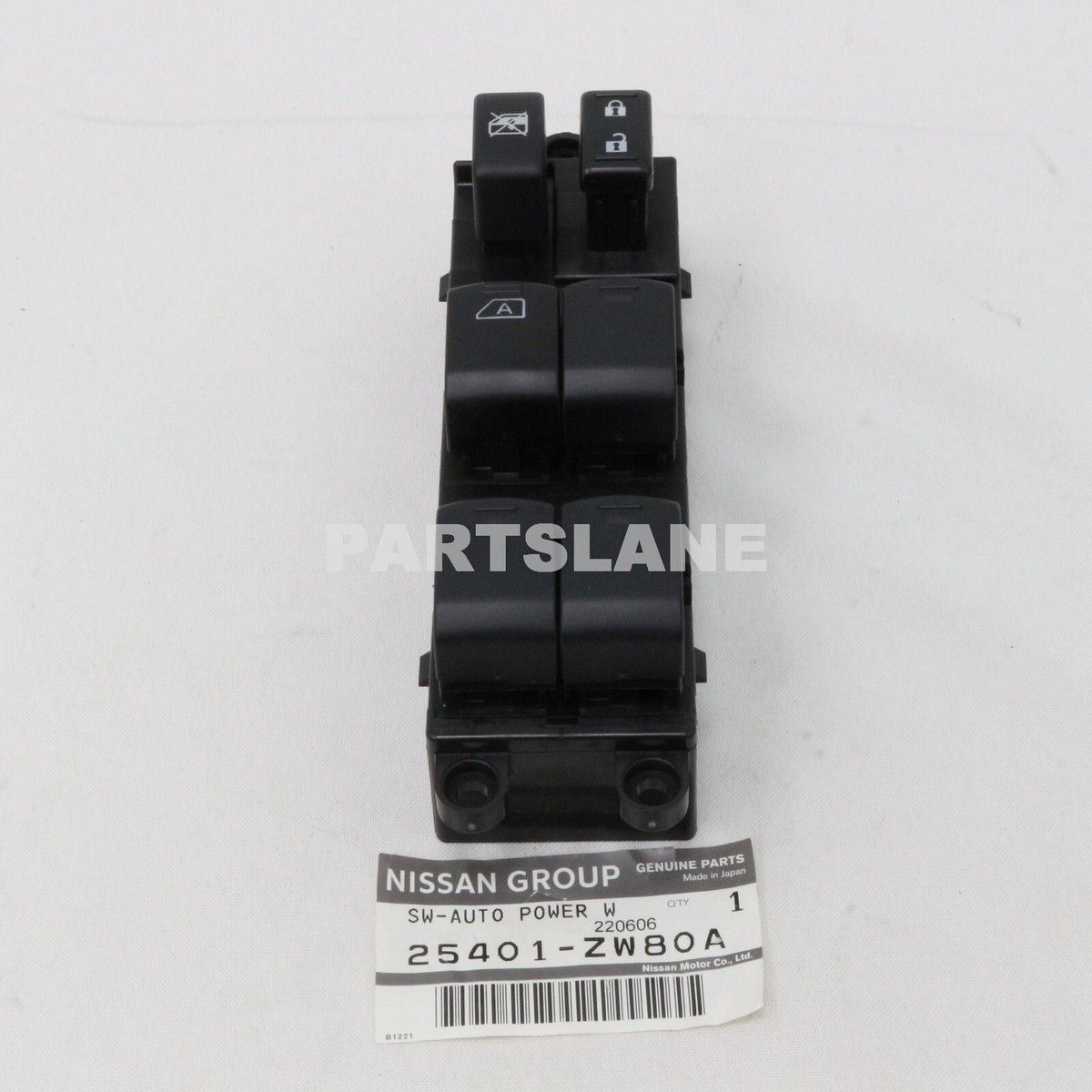 25401-ZW80A Nissan OEM Genuine SWITCH ASSY-POWER WINDOW MAIN | eBay