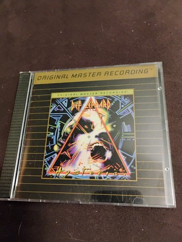 Def Leppard - Hysteria - MFSL 24k Gold CD UDCD 580 - RARE OOP EX Condition
