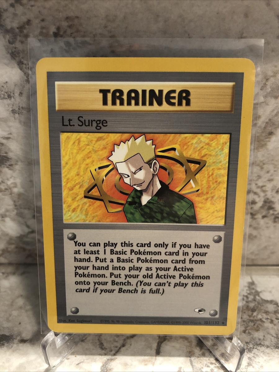 lt surge pokemon card value Lt. Surge's Bargain 170/132 Ultra Rare ME01: Mega Evolution NM Pokemon TCG