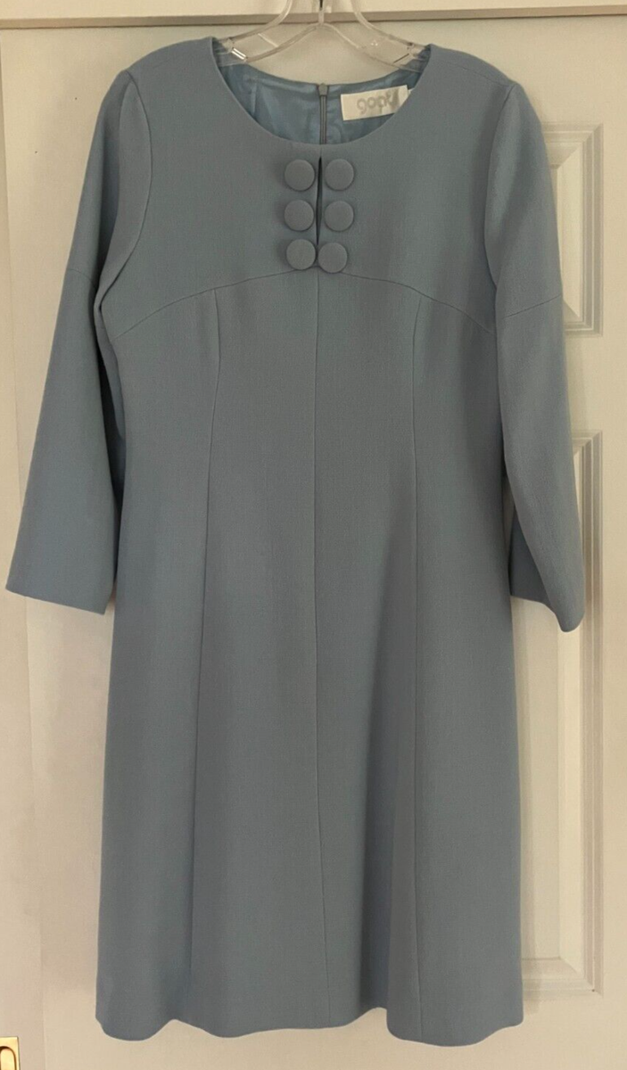 GOAT Dress / Shift - Pale Blue - Size London 10 US 6 GOAT Dress / Shift - Pale Blue - Size London 10 US 6