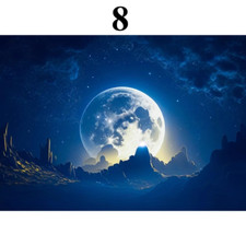 5D HD Aquarium Background Sticker Self-adhesive Fish Tank Background Sticker