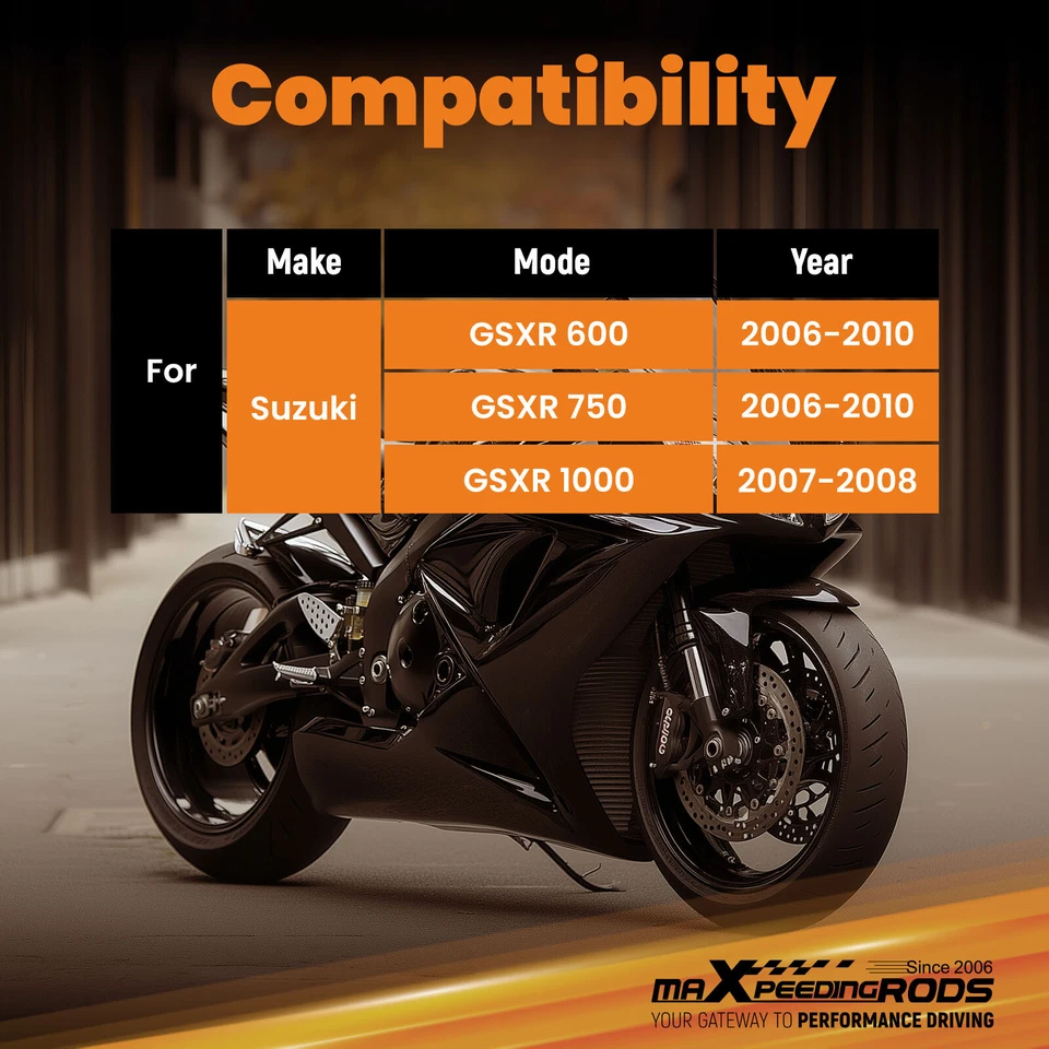 Eslabón descendente trasero 0-4" para Suzuki GSXR 600 750 2006-2010 1000 2007 2008 Foto 2 de 4