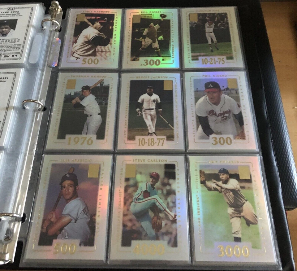 BO JACKSON GEORGE BRETT NOLAN RYAN REFRACTOR 2002 TOPPS TRIBUTE SET YOU PICK HOF - Image 2 of 4