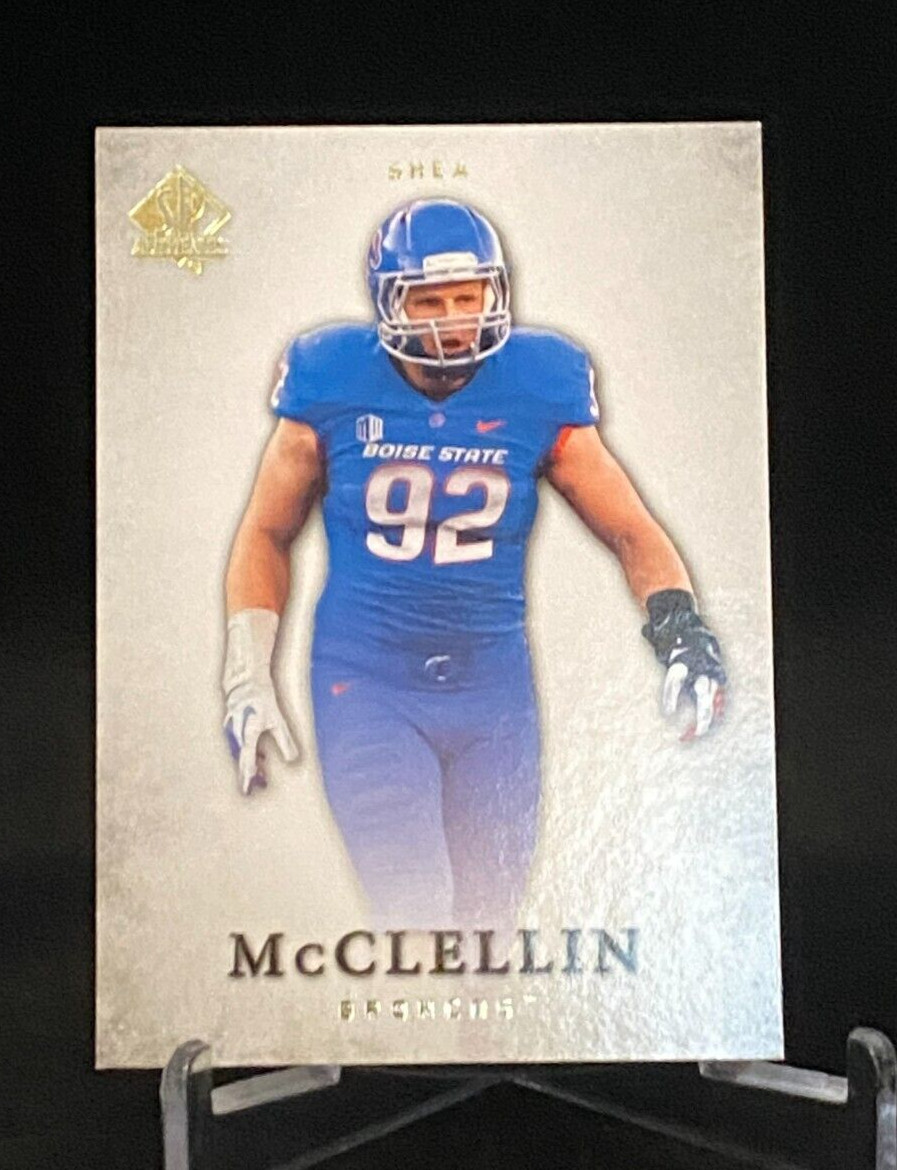2012 Uppder Deck SP Authentic Rookie #30 Shea McClellin Boise State Broncos