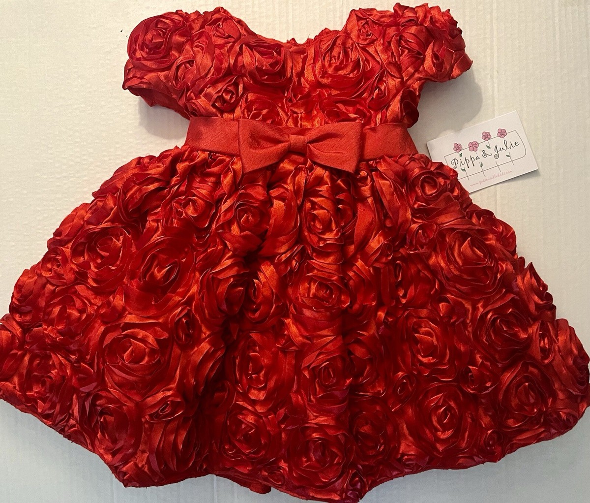 pippa and julie holiday dresses Pippa & Julie Girls 7-16 Floral Print Dress