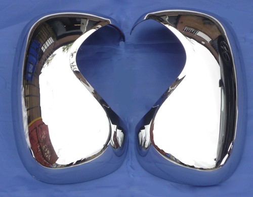 Chrome mirror covers for Renault Trafic Vauxhall Opel Vivaro Nissan Primastar - Picture 3 of 3