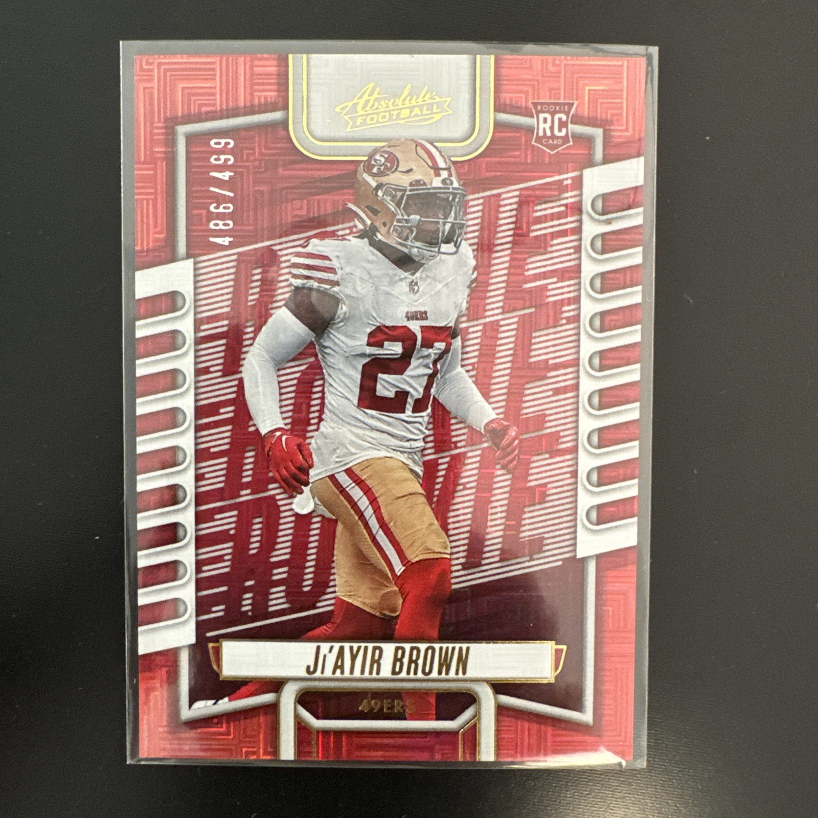 Ji'Ayir Brown Panini Absolute #185 Red Squares