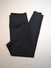 Girlfriend Collective Size XL Black High-Waisted Ribbed Leggings Full Length