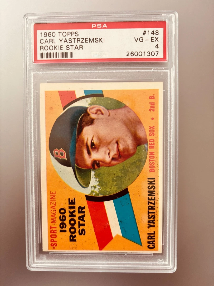 Topps Carl Yastrzemski 1960 Season Baseball Sports Trading Cards