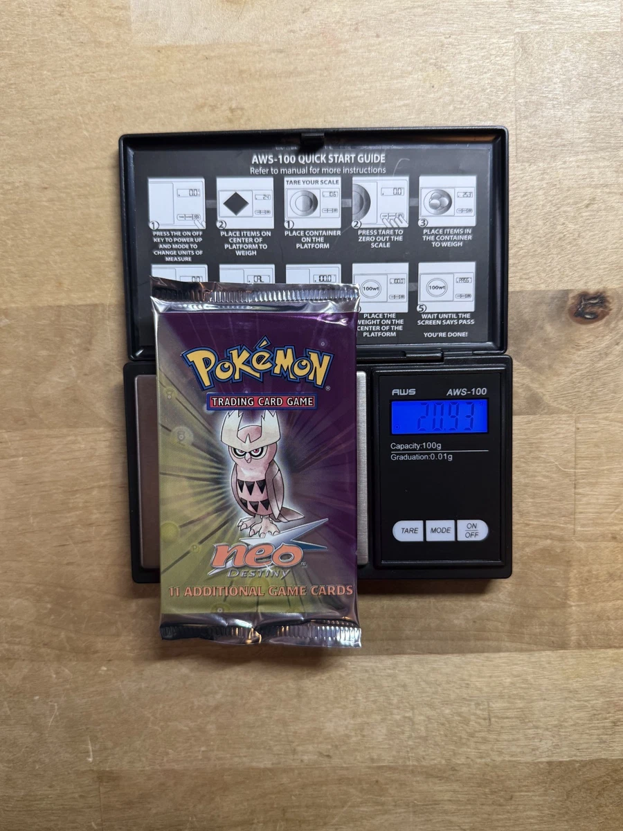 Pokmon TCG Neo Destiny Sealed Collectible Card Game Packs in English for  sale | eBay