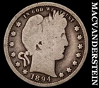 1894 Barber Quarter - Scarce Better Date No Reserve  #i4807
