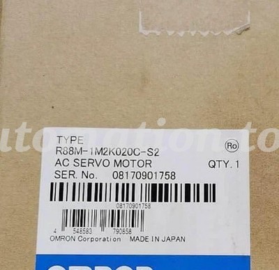 1PC New Omron R88M-1M2K020C-S2 R88M1M2K020CS2 Servo Motor
