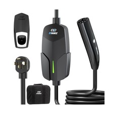 EVDANCE Level 2 EV Charger for Tesla, 32A/7.68kW Fast Home  Portable EV Char...