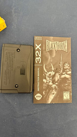 Blackthorne (Sega Genesis 32X, 1995)  Game With Box And Manual!