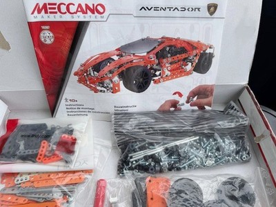MECCANO Lamborghini Aventador 16307   Bausatz bewegliche Teile/ Metall ab 10 J
