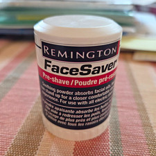 Remington FaceSaver Pre-Shave Powder, Unscented for Men Face, 2 oz