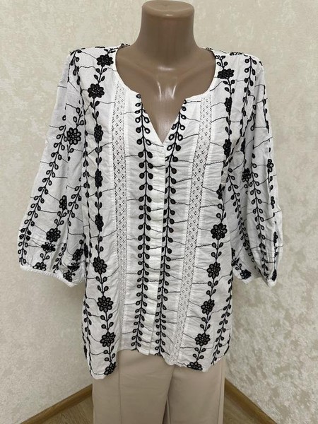 Women Phase Eight Shirt White Cotton 44 / XXL / 52 #CCTP