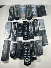 Bulk Lot Of 21 Remote Controls Tested All Have Backs Various Manufacturers