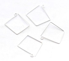 60 Pcs 28mm Earring Finding Wire Sterling Silver Plated