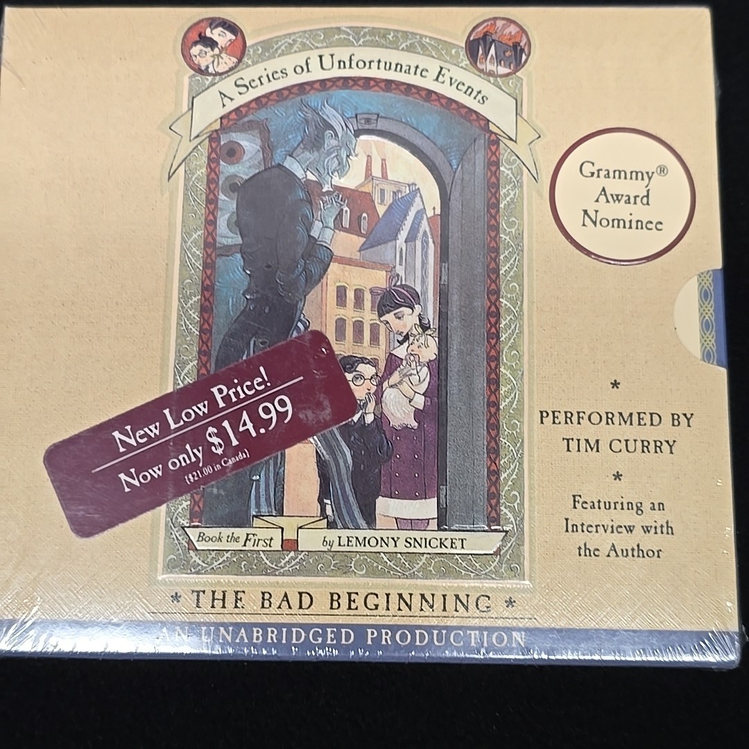 AudioBook A Series of Unfortunate Events: The Bad Beginning by Lemony Snicket
