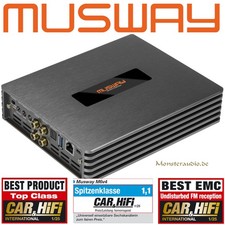 MUSWAY M6v4 EVO 780 Watt 6-Kanal Verstärker 8-Kanal DSP Auto Endstufe digital