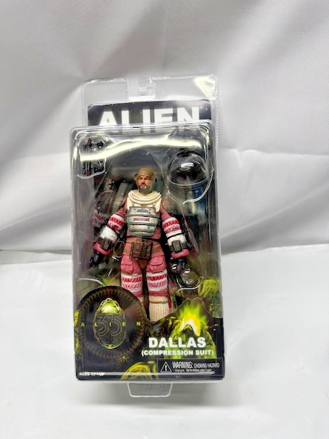 Figurine NECA Alien – Dallas – Costume De Compression PVC – 17 Cm – Neuf