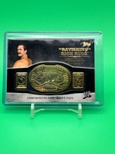 Ravishing Rick Rude Comemrative Plate card