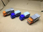 Group Of Lesney Matchbox #7C Ford Refuse Truck And 15C Dennis Refuse T, Restored