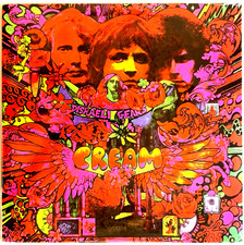 Cream Disraeli Gears 180g Embossed Jacket Cover LP Vinyl Record New Sealed