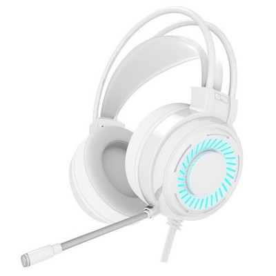 USB 7.1CH Gaming Headphones with Surround Sound Protein Leather Earmuffs