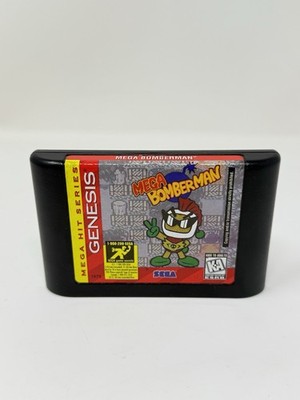 Mega Bomberman (Sega Genesis, 1995) Authentic Game Cartridge