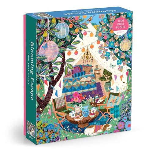 Victoria Ball Blooming Escape 1000 Piece Puzzle by Galison (Jigsaw) - Image 7