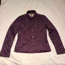 Burberry Brit Copford Quilted Jacket Purple W...