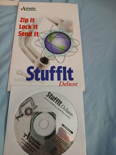 StuffIt Deluxe 8.5 Aladdin Systems Compression Solution For windows
