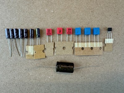 Technics SL-1600 SL-1700 SL-1800 Speed Repair Kit Capacitors