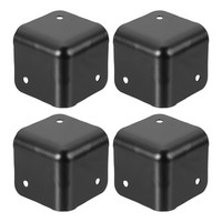 4 Stk 47Mm X 47Mm Lautsprecher Eckenschutz Eisen Eckenschutz Schwarz