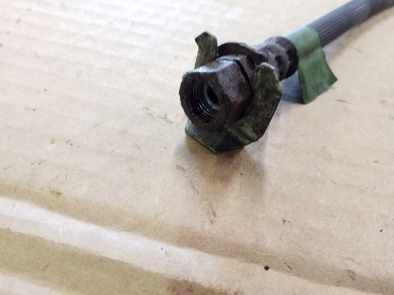 MANGUERA FRENO BASTIDOR TRASERO A EJE | SE ADAPTA 91 92 93 94 CHEVROLET BLAZER S10 Foto 4 de 4