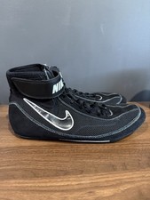 MEN'S NIKE SPEEDSWEEP VII 7 BLACK/WHITE/GREY WRESTLING SHOES SNEAKERS Size 10.5