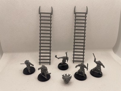 Herr der Ringe Uruk Hai Belagerungstruppen UNVOLLSTÄNDIG MESBG Warhammer GW unbemalt