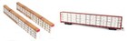 HO JAEGER --- LUMBER LOAD FOR WALTHERS 72' CENTER-BEAM FLAT CAR #4 --- ASSEMBLED — photo 1