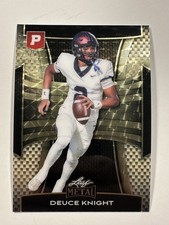 Deuce Knight 2025 Leaf Metal Pristine Gold Pre-Production Proof 1/1
