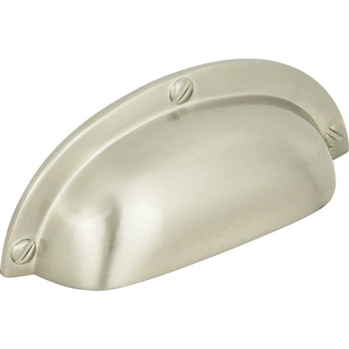 Atlas A818-BN Cup Pull 2 1/2 Inch (c-c) - Brushed Nickel - Picture 1 of 2