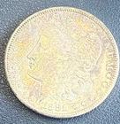 Beautiful 1881-S Morgan Silver Dollar. U GRADE.!