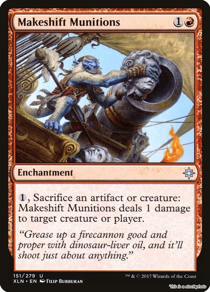 Makeshift Munitions Ixalan XLN 151 Uncommon NM