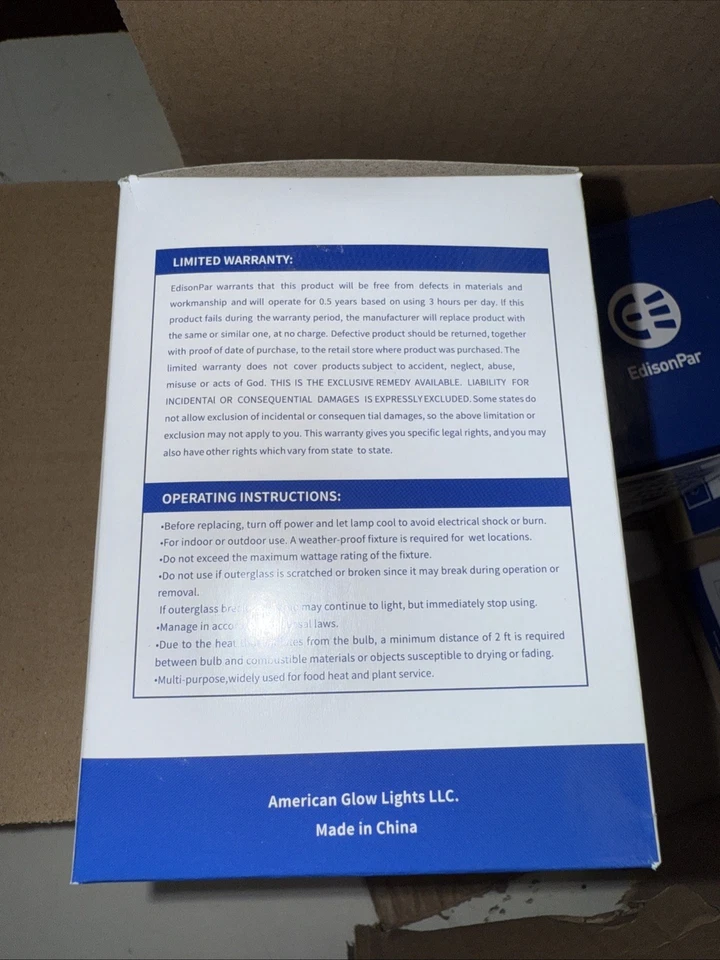 EdisonPar ECO Halogen PAR 30 Flood Medium Base Bulbs. Bulk QTY 6. - Image 3 of 4