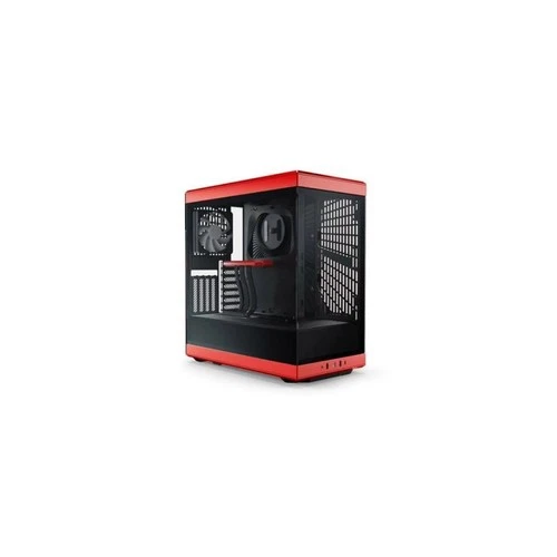 HYTE Y40 Midi Tower Nero, Rosso
