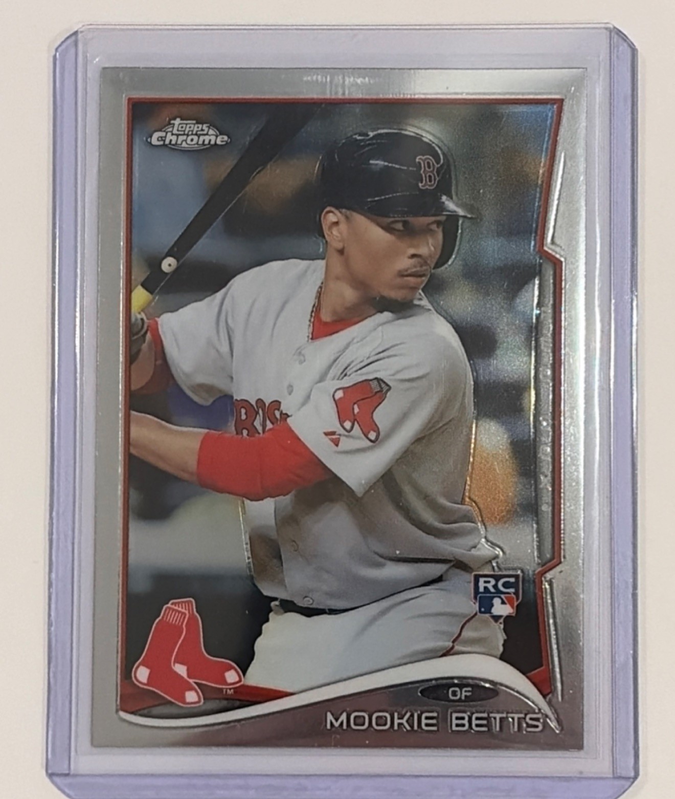 2014 Topps Chrome Update Rookie Mookie Betts #US-20 Boston Red Sox Baseball